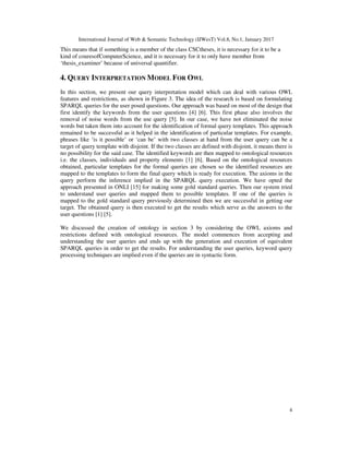Inference Based Interpretation of Keyword Queries for OWL Ontology | PDF
