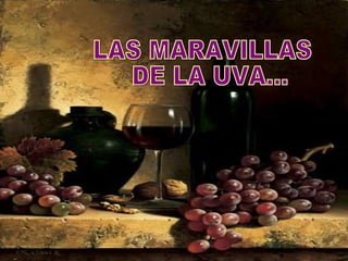 LAS MARAVILLAS DE LA UVA... 