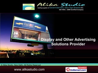 Display and Other Advertising Solutions Provider 