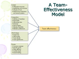 A Team-
Effectiveness
    Model
 