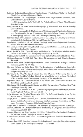 Consequences Of Contact Language Ideologies And Sociocultural ...