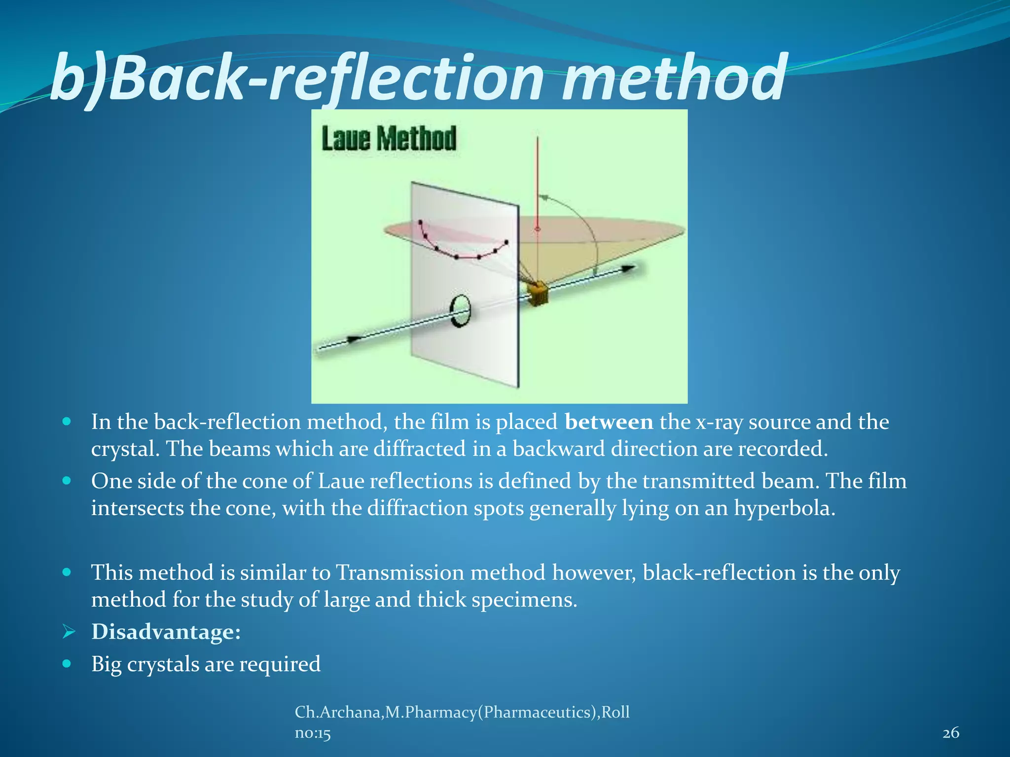 81347482 x-ray-diffraction-technique | PPTX