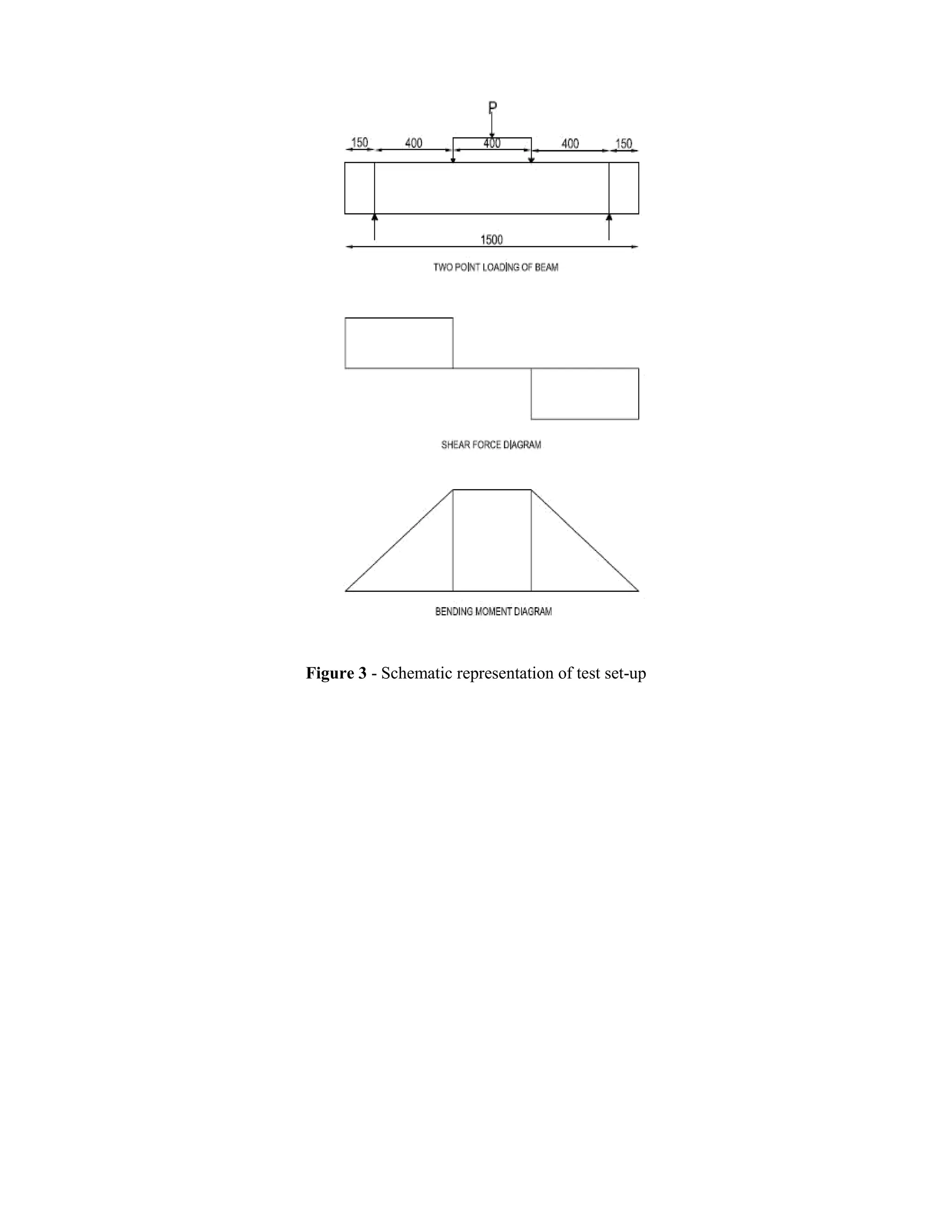 Figure 3 - Schematic representation of test set-up
 