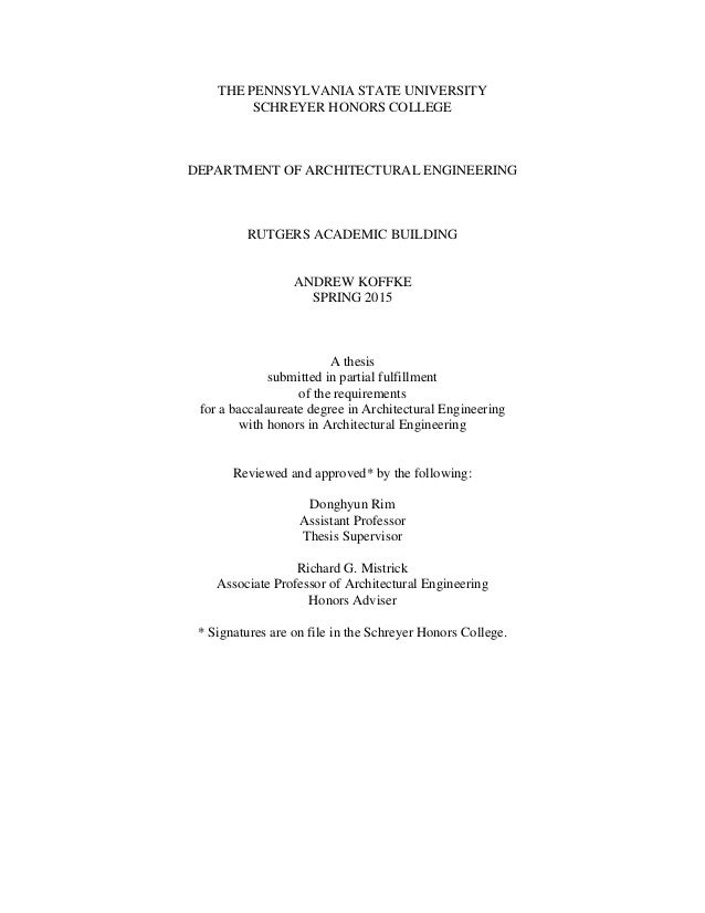 schreyer honors college thesis credits Bmb honors program information including thesis information of graduation on your thesis title page schreyer honors college courses and advisers. schreyer honors college thesis credits Bmb honors program information including thesis information of graduation on your thesis title page schreyer honors college courses and advisers.