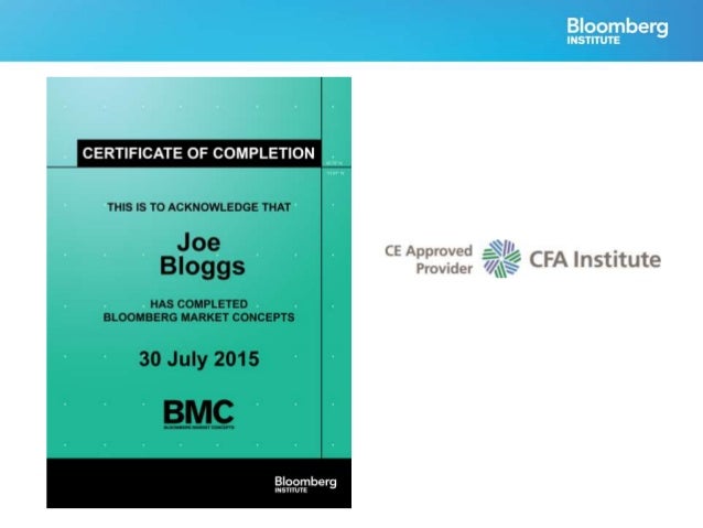 bloomberg market concepts