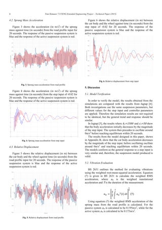 Observer-based controller design and simulation for an active ...