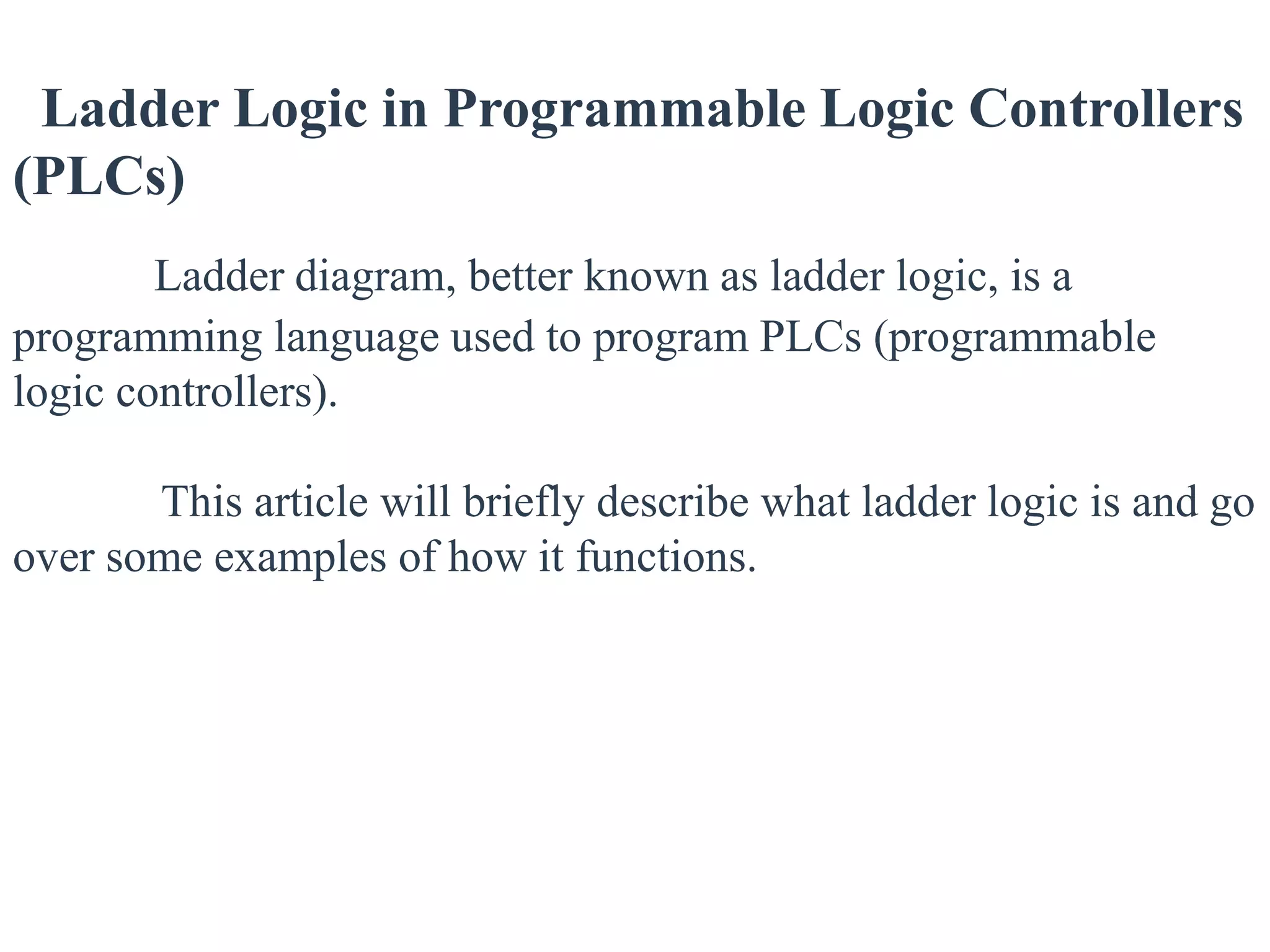Automatic car parking barrier system using PLC | PPTX