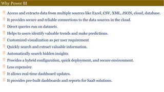 How Power Bi can solve your most data analytics requirements | PPTX