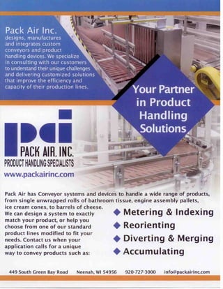 Pack Air, Inc. General Brochure