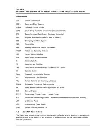 Scada Specification 815.301 scada specification rev0 | DOC