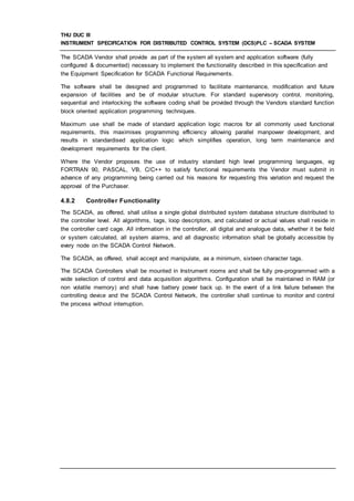 Scada Specification 815.301 scada specification rev0 | DOC