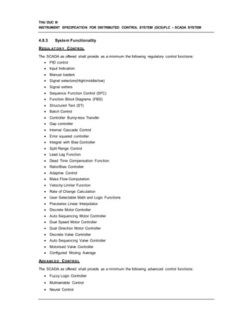 Scada Specification 815.301 scada specification rev0 | DOC