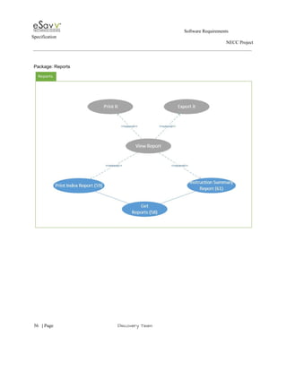                                                                                                         Software Requirements 
Specification   
                                                                                                                                                                      NECC Project  
 
 
Package: Reports 
 
 
 
     
56​   | ​Page                                                       ​Discovery Team 
 
 