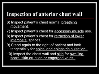 Respiratory Examination | PPT