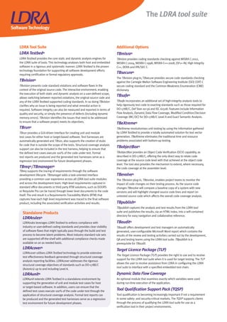 LDRA Product Brochure v9.0 | PDF