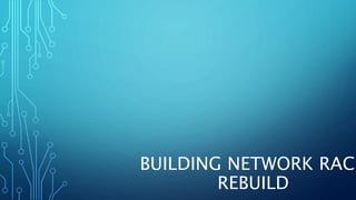 BUILDING NETWORK RACK
REBUILD
 