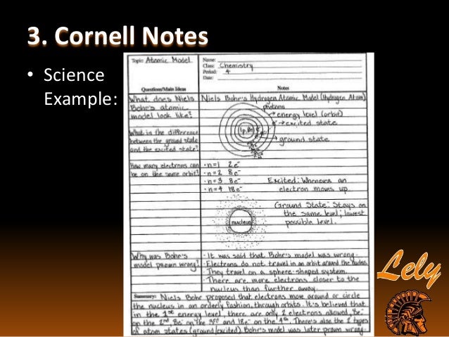 avid cornell notes template
