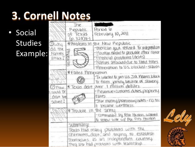 avid overview cornell notes cornell notes math