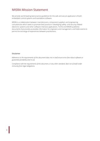 MISRA C 2012 Amendment 1 Additional security guidelines for MISRA C ...