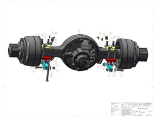 12
11
10
11
1
7
6
4
9
5
9
7
3
8
9
2
6
2
4
76
6
7
6
7
6 6
6
5
7
66
8
5
3
7
6
12
SHEET 1 OF 1
72715-A1
DO NOT SCALE DRAWING
REAR DRIVE AXLE
D
C
B
A
B
C
D
12345678
8 7 6 5 4 3 2 1
E
F
E
F
09/05/12
SCALE: 1:20WEIGHT:
REVDWG. NO.
C
SIZE
TITLE:
(843) 717-2226
NAME
APPROVED
INTERPRET GEOMETRIC TOLERANCING
1/32"
DATE
ALL RIGHTS TO ANY INVENTIONS,
OTHER INFORMATION ADVANCED IN
FRACTIONAL
LP
CHECKED
NAMES AND COPYRIGHTS DISCLOSED
HELD IN STRICT CONFIDENCE BY YOU.
DESCRIBED IN THIS DRAWING AND ANY
DRAWN
A
FINISH
ARE RESERVED TO TICO TERMINAL
MATERIAL CONNECTION THEREWITH, IS
DESIGNS, TRADE MARKS, TRADE
THE SUBJECT MATTER SHOWN AND
PROPRIETARY PROPERTY AND IS TO BE
SERVICES, INC.
PER: ASME 14.5M-1994
DIMENSIONS ARE IN INCHES
TOLERANCES:
DECIMAL:
X.X 0.06
X.XX 0.03
X.XXX 0.005
ANGULAR: 0.5
TICO/TERMINAL SERVICE
66 CYPRESS RIDGE DR.
RIDGELAND, SC 29936
THICKNESS
 