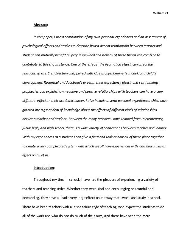 family relationships essay