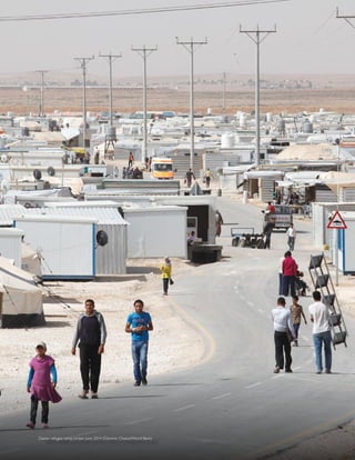 Zaatari refugee camp, Jordan, June 2014 (Dominic Chavez/World Bank)
 