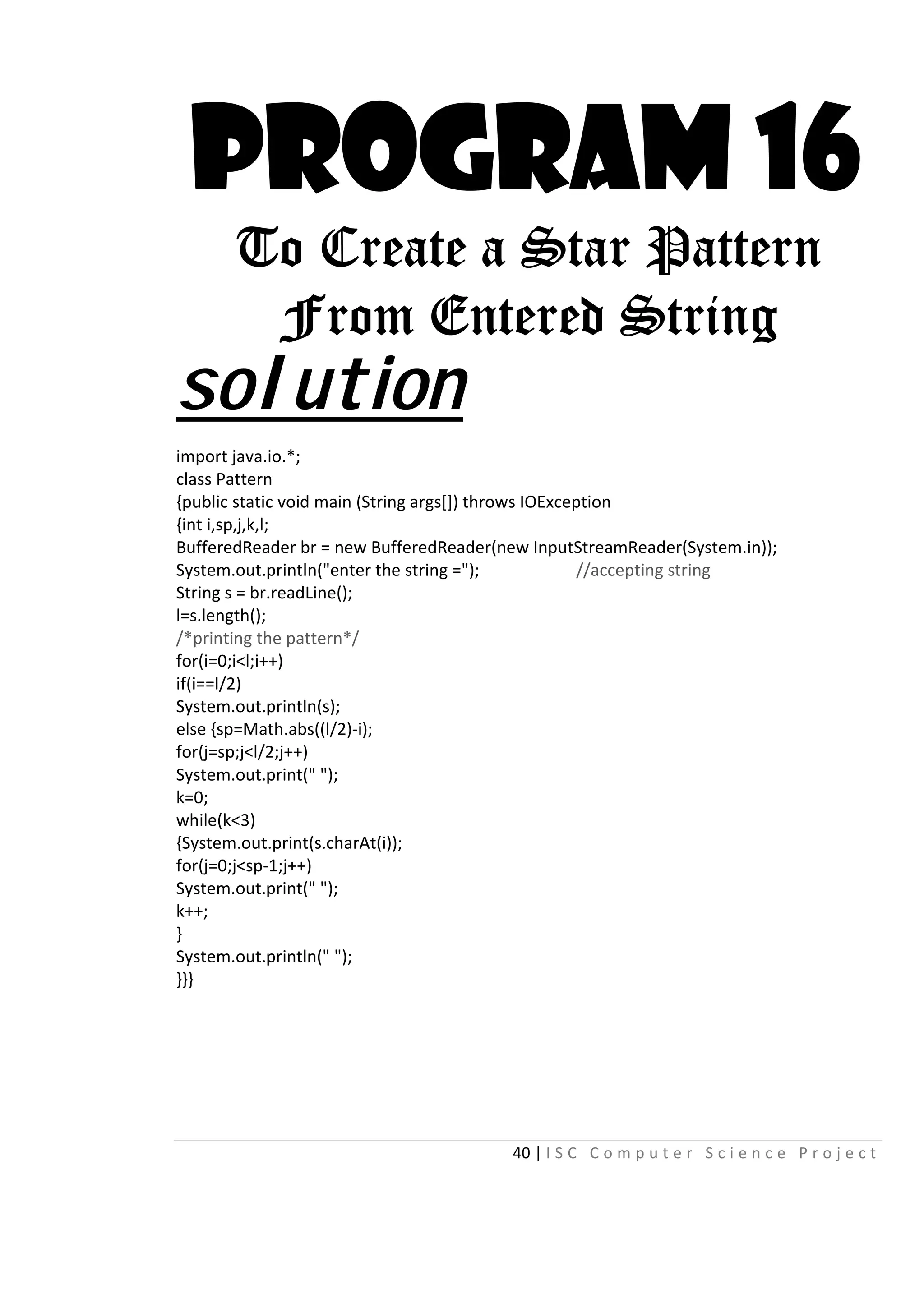 81818088 isc-class-xii-computer-science-project-java-programs | PDF ...