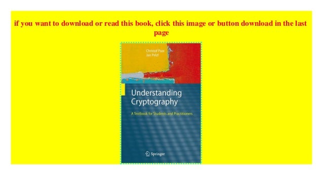 Understanding Cryptography A Textbook For Students And Practitioners Pdf
