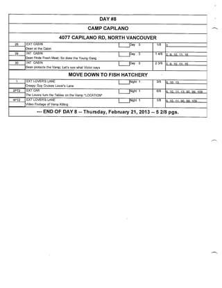 8.18 Freaks and Geeks   one line schedule