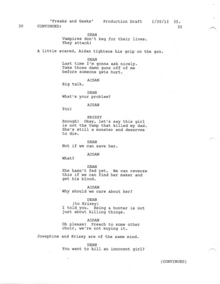 8.18 Freaks and Geeks  Production draft