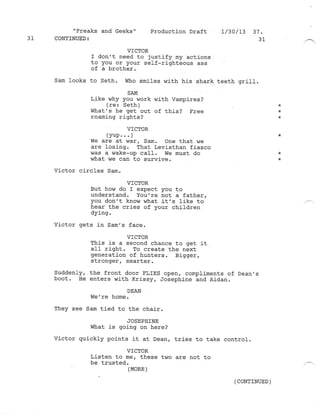8.18 Freaks and Geeks  Production draft