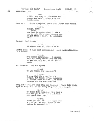 8.18 Freaks and Geeks  Production draft