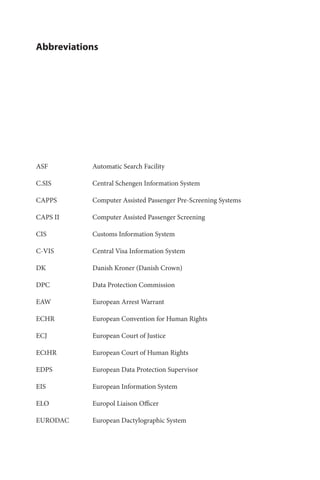 The Schengen Information System And Border Control Cooperation A ...
