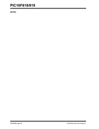 PIC16F818/819
DS39598D-page 88  2003 Microchip Technology Inc.
NOTES:
 