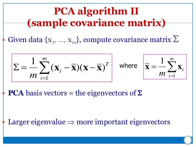 Neural Networks: Principal Component Analysis (PCA)