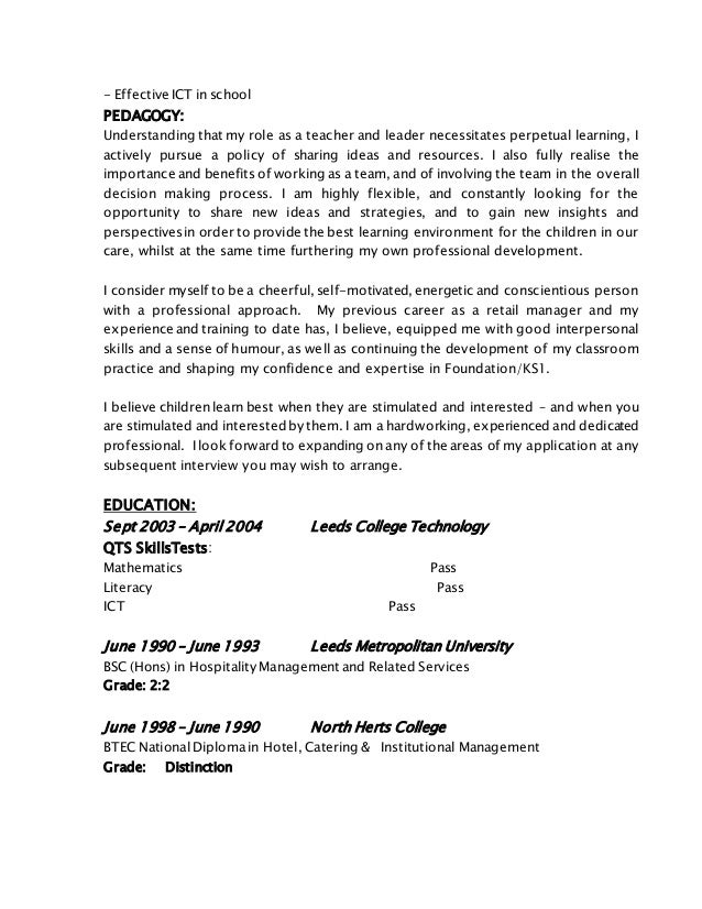 Curriculum vitae format in word picture
