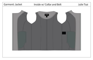 Garment: Jacket Inside w/ Collar and Belt Julie Tsai
AVANTI
 