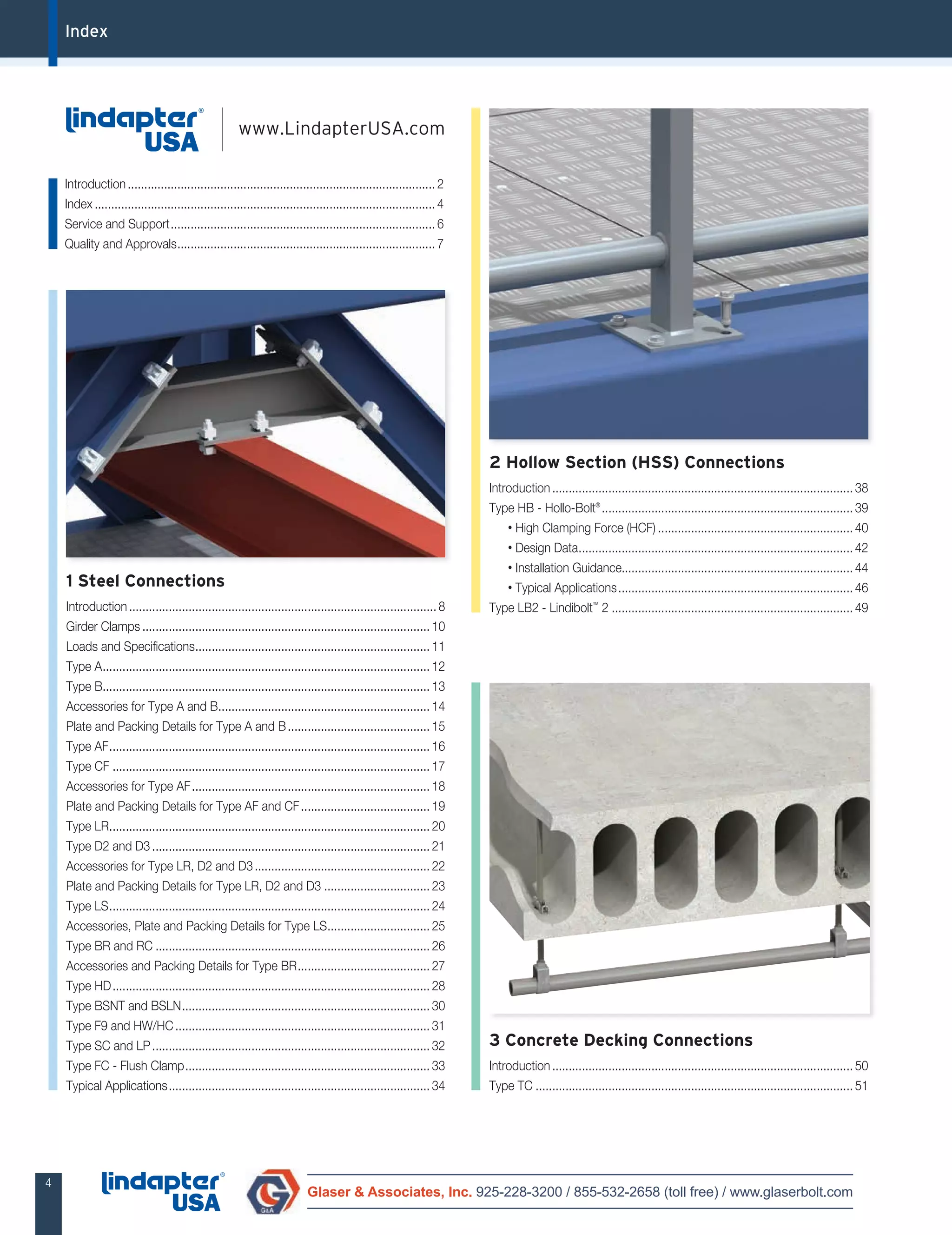 New Lindapter Product Catalog (Glaser) PDF