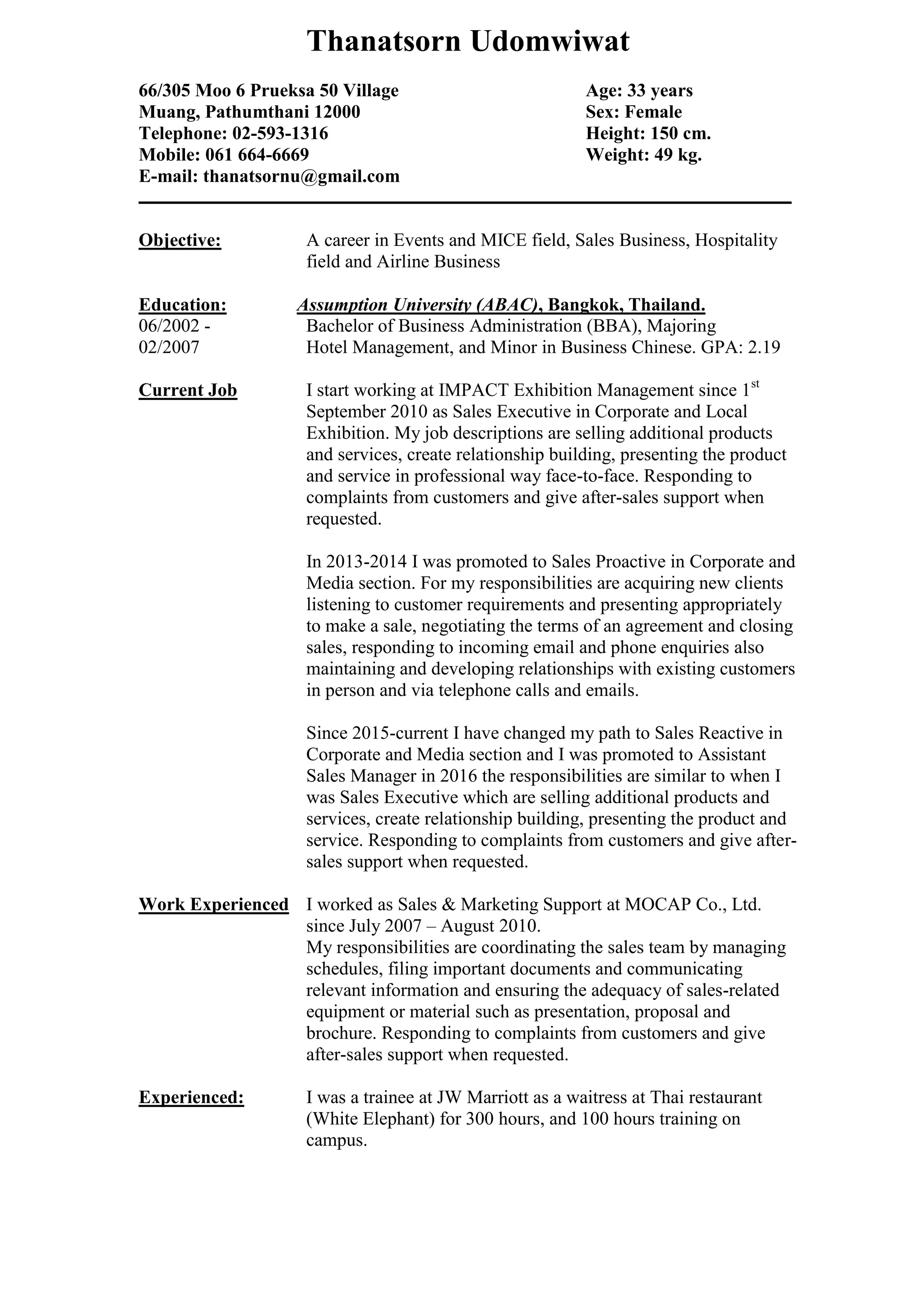 RESUME PDF