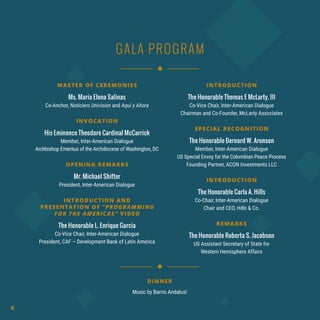Final Gala Program | PDF