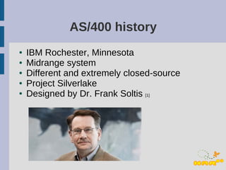 Introduction to the IBM AS/400 | PDF