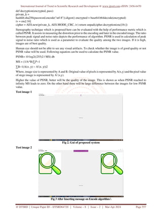Secure Communication Technique Using Concepts of Image Steganography by ...
