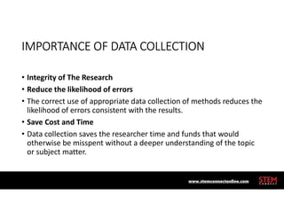 Data collection methods and tools for research | PDF