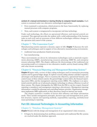 ACCOUNTING INFORMATION SYSTEMS BY JAMES A HALL | PDF