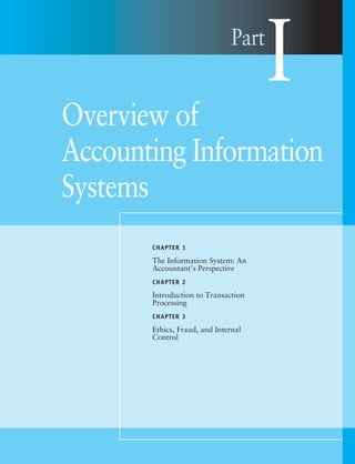 ACCOUNTING INFORMATION SYSTEMS BY JAMES A HALL | PDF