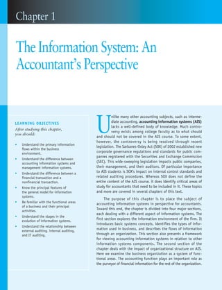 ACCOUNTING INFORMATION SYSTEMS BY JAMES A HALL | PDF
