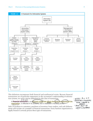 ACCOUNTING INFORMATION SYSTEMS BY JAMES A HALL | PDF