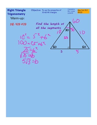 8-2 30-60-90 Triangles.pdf