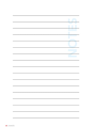 68 | UNAIDS
Notes
 