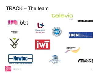 TRACK – The team




  13/10/2011   confidential   14
 